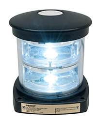Flex Mount Single LED White Masthead Light